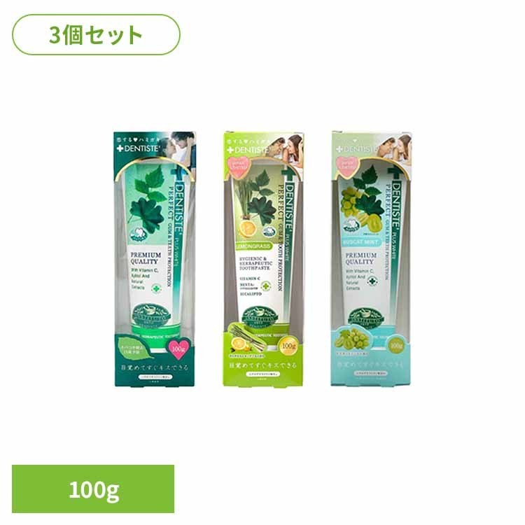 樂天商城 - 【3個セット】デンティス 100g 歯磨き粉 口臭 ねばつき オーラルケア デンティス エチケット 歯磨き デンティス 【B】