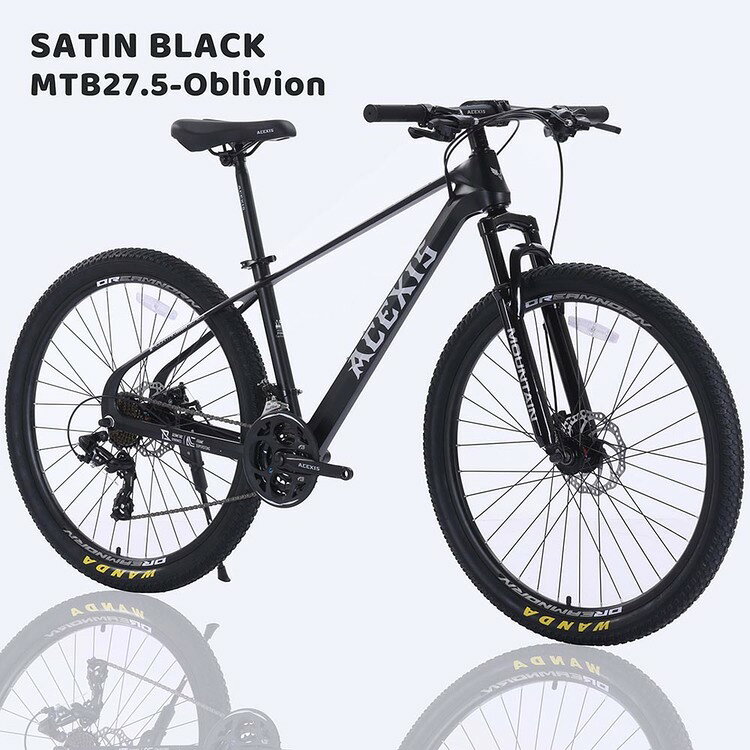 住まいと暮らしの110番の【完成車】ACEXISマウンテンバイクシマノ 24段変速 Oblivion マウンテンバイク MTB 27.5インチ 自転車 マグネシウム合金 シマノ shimano 24段変速 サスペンション ACEXIS オレンジ ブラック グレー【TD】 【代引不可】｜アングル3