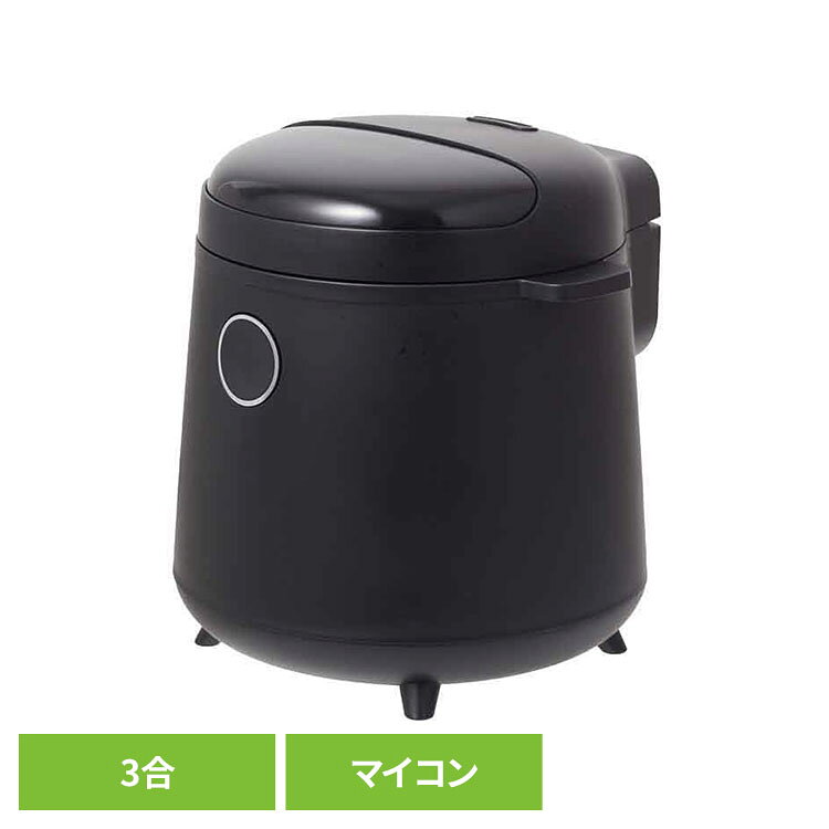◇3合炊き◇低糖質1合◇メニュー（白米・低糖質・おかゆ・煮物）●PSマークの種類：PSE●届出事業者名：株式会社シィー・ネット●商品サイズ（cm）：幅約21.5×奥行約20×高さ約21●商品重量：約1.82kg●定格消費電力：350W●定格電圧：100V●定格周波数：50/60Hz●型番：SRCL301BK●製造者名：株式会社シィー・ネット（検索用：3合 マイコン 炊飯器 煮物 おかゆ シンプル 4571102093048）最強翌日配送対象商品に関するご案内 最強翌日配送対象商品・対象地域に該当する場合は最強翌日配送マークがご注文カゴ近くに表示されます。 最強翌日配送可能なお支払方法は【クレジットカード、代金引換、全額ポイント支払い】のみとなります。 下記の場合は最強翌日配送対象外となります。 ・15点以上ご購入いただいた場合 ・時間指定がある場合 ・ご注文時備考欄にご記入がある場合 ・決済処理にお時間を頂戴する場合 ・郵便番号や住所に誤りがある場合 ・最強翌日配送対象外の商品とご一緒にご注文いただいた場合 ・お届け先住所文字数が40文字以上の場合【置き配規約について】