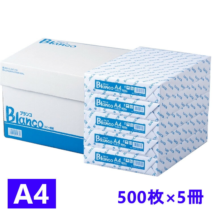 コピー用紙 A4 2500枚(500枚×5冊) A4 JP10