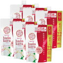 【6個セット】hadakaraボディソープ フレッシュフローラルの香り 詰替え用 大型サイズ 800ml 送料無料 hadakara ハダカラ ボディソープ フレッシュフローラル 詰め替え用 詰替え用 詰替用 詰め替え 詰替え 詰替 つめかえ ライオン LION ライオン