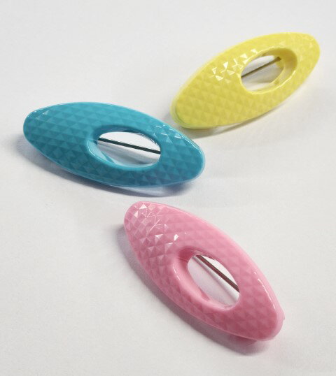 Newダイヤモンド (ABS) 3本入　日本製ブローチピン 入園 入学 推し活 推し色 ファッション レトロ インテリア 安全ピン