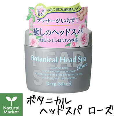 【ポイント10倍】髪質改善研究所 ボタニカルヘッドスパ ローズ 270g【北海道 宅配 3980〜9799円のご注文は自動キャンセル】