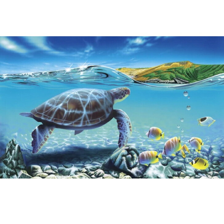 乐天商城 - 【miniサイズ ハワイの景色 アートパネル】　ファブリックパネル　ハワイ　ハワイアン雑貨　栗山義勝