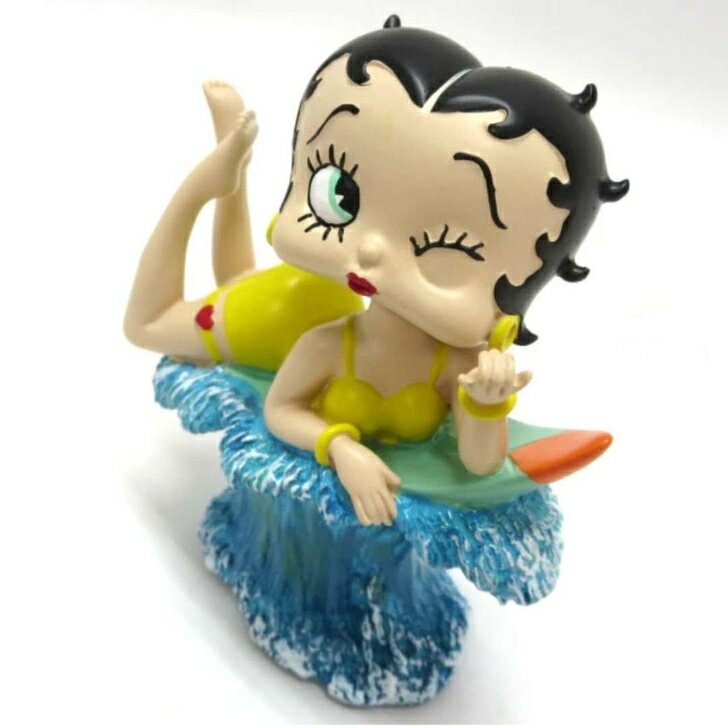 乐天商城 - 【ベティブープ ボビングフィギュア】ベティー　ベティ　ベティーちゃん　ベティブープ　フィギュア　サーフ　アメリカン雑貨