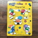 m&m’s　グッズ　マグネット　アメリカンキャラクター　エムアンドエムズ　アメリカン雑貨　文房具　事務用品　磁石