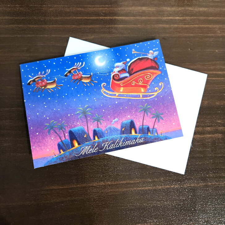 乐天商城 - 【ハワイ直輸入!! ISLAND HERITAGE クリスマスカード アイランドストップ】　ハワイ ハワイアン雑貨 クリスマス