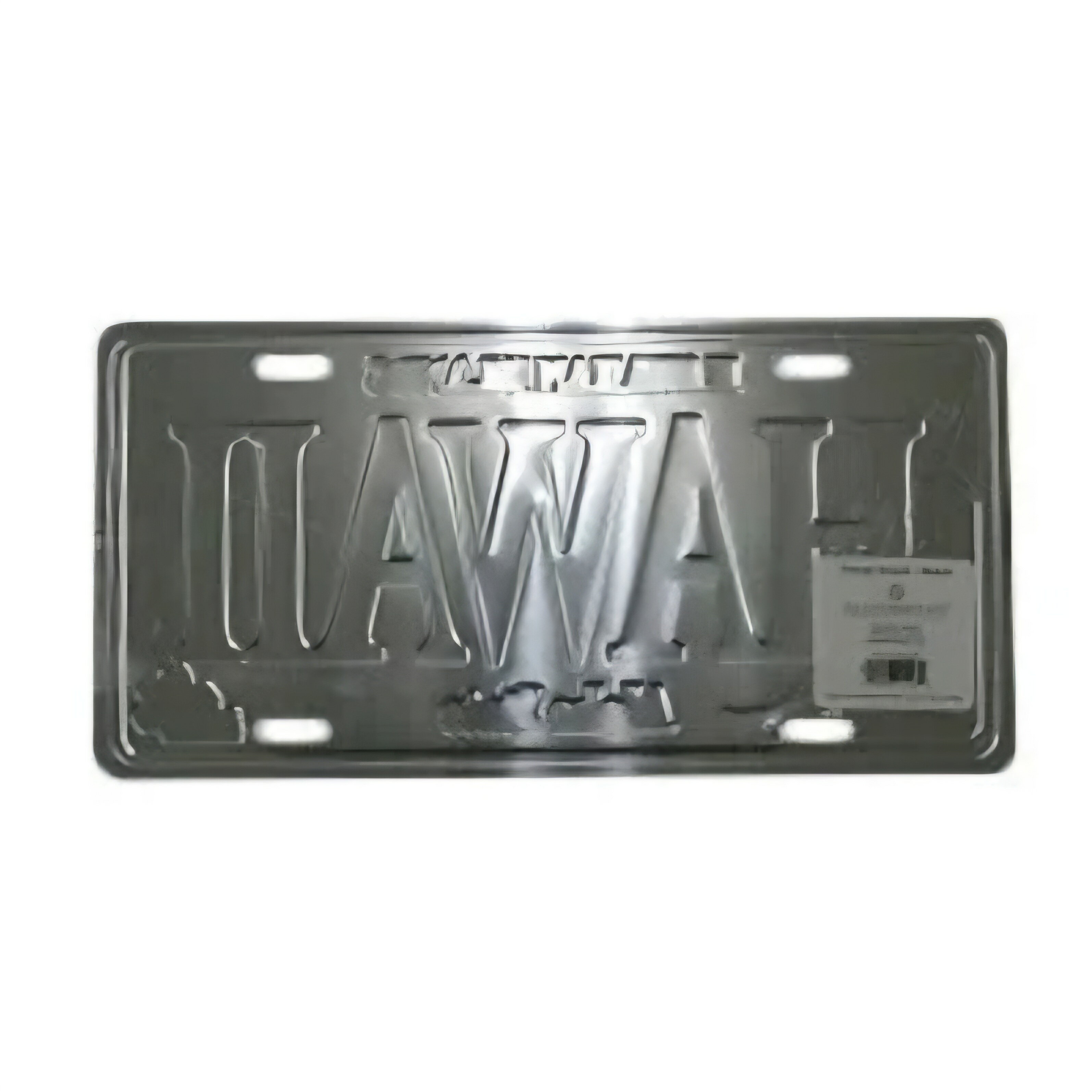 【ハワイ直輸入!アルミ製ライセンスプレート HAWAII】 ハワイアン アメリカン サインボード ガレージ アメリカン雑貨 ハワイアン雑貨 [3]