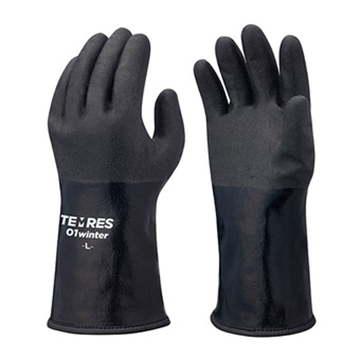 [ TEMRES 01winter GLOVES SHOWA @1980] ショーワ テムレス グローブ ブラック Black【ネコポス送料無料】