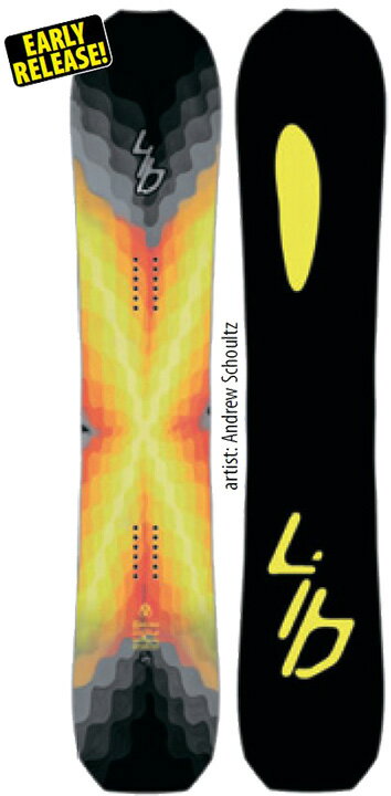 【在庫限り最終特価】 LIBTECH SNOWBOARDS [ T.RICE GOLDEN ORCA @125000] リブテック スノーボード 【正規代理店商品】【送料無料】