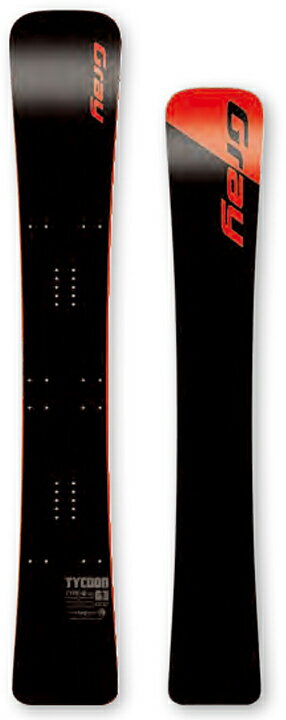 GRAY SNOWBOARDS [ TYCOON Type S 163/185cm @178000] グレイ スノーボード【正規代理店商品】【送料無..