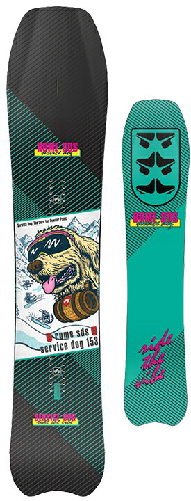 ROME SNOWBOARDS [ SERVICE DOG @69000 ] [ Xm[{[h yK㗝Xizyz