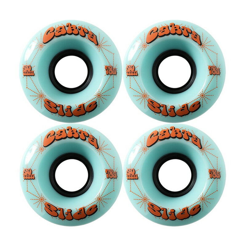 【4個1セット】 CAKRA WEEL SKATEBOARDS [ 60mm 78A @6800] チャクラ ロングスケート ウィール