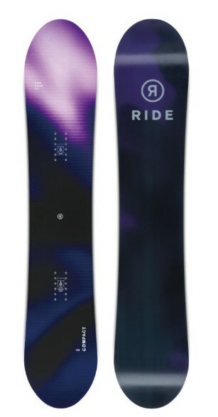RIDE SNOWBOARS [ COMPACT @68000] ライド ウーメンズスノーボード 【正規代理店商品】【 スノボ 用品】【送料無料】