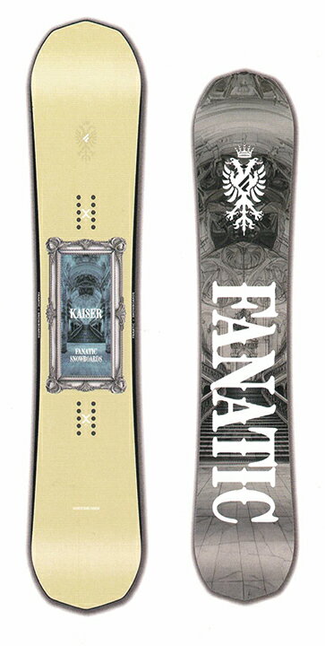 FANATIC SNOWBOARDS [ KAISER @86000 ] POP Camber t@ieBbN Xm[{[h yK㗝Xizyz