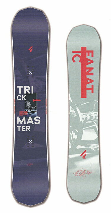 FANATIC SNOWBOARDS [ TRICK MASTER @77000 ] VDC Camber ファナティック スノーボード 【正規代理店商品】【送料無料】