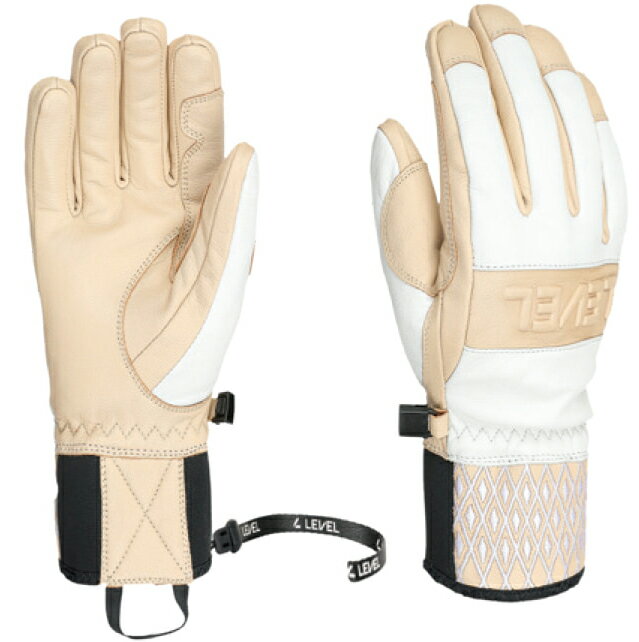 乐天商城 - LEVEL GLOVES [ JOY WOMEN'S GLOVES @18000] レベル ウーメンズ SKI スキー スノボ グローブ 【正規代理店商品】