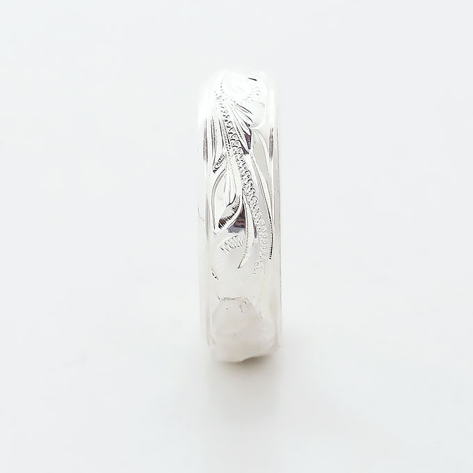 ハワイアンジュエリー リング 指輪 シルバー925 号 幅 | 波 スクロール プルメリア 花 メンズ レディース シンプル プレゼント ギフト 誕生日 記念日 ハワジュ ピンキーリング ペアリング 刻印無料 送料無料 バレンタインデー格安通販　バレンタイン　人気　ランキング