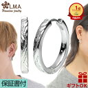 【P5+クーポン有】ハワイアンジュエリー ピアス シルバー925 | フープ 円 輪 丸 波 スクロール プルメリア メンズ レディース プレゼント 誕生日 記...