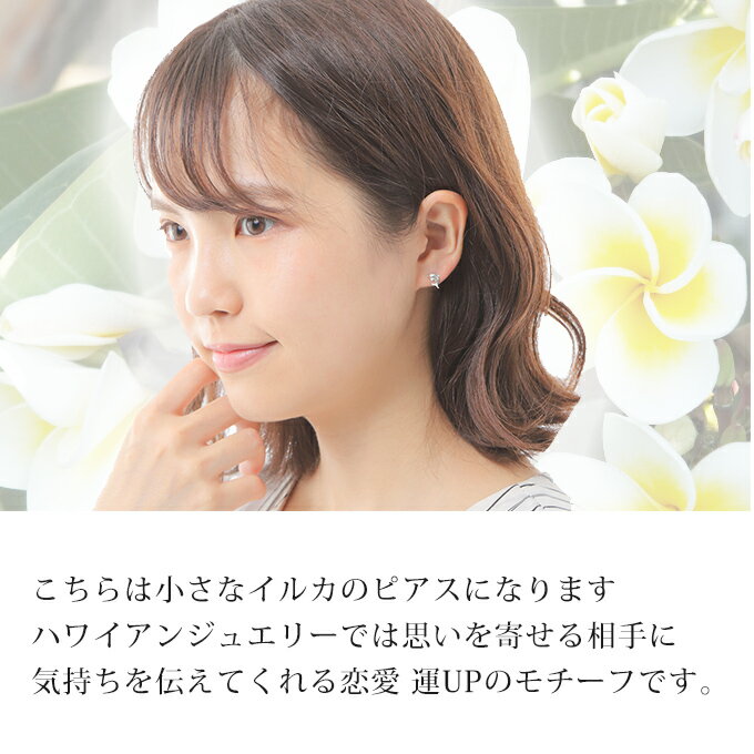 ハワイアンジュエリー ピアス クーポン有 シルバー925 | イルカ ドルフィン いるか メンズ レディース プレゼント ギフト 【送料無料】 おしゃれ 人気 ハワジュ イヤリング LMAハワイ ギフト 母の日 花以外