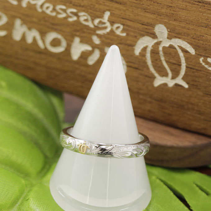 ハワイアンジュエリー リング 3色から選ぶ 幅4ミリ レディース メンズ ペア リング サージカル ステンレス シルバー ホヌ プルメリア スクロール 波 金属アレルギー対応 送料無料 ギフト バレンタインデー格安通販　バレンタイン　人気　ランキング