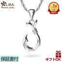 【母の日】 ハワイアンジュエリー ネックレス ペンダントトップ ヘッド シルバー925 | フィッシュフック 釣り針 プルメリア 波 メンズ レディース ハワジ...