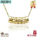 ハワイアンジュエリー ネックレス ゴールド ペンダント トップ 14金 14K イエローゴールド バレル チューブ プルメリア 波 花 横幅 2.0 センチ レ...