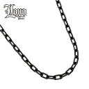ハワイアンジュエリー チェーン シルバー925 LONO ロノ アンカーチェーン あずき アズキ ブラック ロジウム 40cm ネックレス メンズ レディース ...