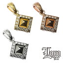 【P5+クーポン有】ハワイアンジュエリー ネックレス 14K イエローゴールド ピンクゴールド ホワイトゴールド ダイヤモンド LONO ロノ スクエア スタッ...