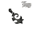 ハワイアンジュエリー ネックレス ペンダントトップ シルバー925 ブラック ロジウム コーティング LONO ロノ ピコ PICO Mana マナ 波 プルメ...