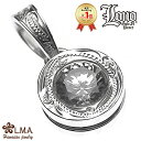 ハワイアンジュエリー ネックレス ペンダントトップ ヘッド シルバー925 クリア ジルコニア LONO ロノ スクロール 波 プルメリア メンズ レディース ...