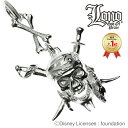 ハワイアンジュエリー ネックレス ペンダントトップ ヘッド シルバー925 LONO ロノ ディズニー スカル パイレーツ オブ カリビアン ジャック スパロウ...