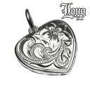 ハワイアンジュエリー ネックレス ペンダントトップ ヘッド シルバー925 LONO ロノ | ハート プルメリア 波 スクロール プチ レディース ブランド ...