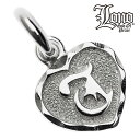 ハワイアンジュエリー ネックレス ペンダントトップ ヘッド シルバー925 LONO ロノ ハート イニシャル T 浮彫り ダイヤモンドカット 波 メンズ レディース プレゼント 誕生日 記念日 【送料無料】 人気 ギフト lmaハワイ 金属アレルギー