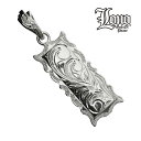 【P5+クーポン有】ハワイアンジュエリー ネックレス ペンダントトップ ヘッド シルバー925 クリア LONO ロノ プレート キノラウ 波 プルメリア メン...