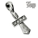 ハワイアンジュエリー ネックレス ペンダントトップ ヘッド シルバー925 クリア LONO ロノ 剣 つるぎ ソード 波 プルメリア メンズ レディース プレ...