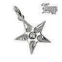 ハワイアンジュエリー ネックレス ペンダントトップ ヘッド シルバー925 クリア ジルコニア LONO ロノ 星 スター 波 プルメリア メンズ レディース ...