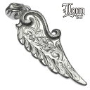 【P5+クーポン有】ハワイアンジュエリー ネックレス ペンダントトップ ヘッド シルバー925 LONO ロノ ウイング 翼 フクロウ マイレ リーフ 波 プル...