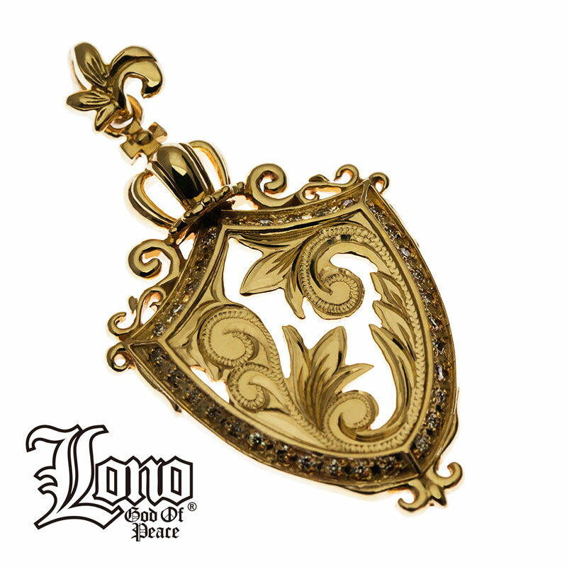 ハワイアンジュエリー ネックレス ペンダントトップ ヘッド 14K イエロー ピンク ホワイト ゴールド LONO ロノ | エンブレム 王冠 マイレ リーフ 波 プルメリア メンズ レディース ブランド プレゼント 誕生日 記念日 【送料無料】 おしゃれ 人気 カップル ギフト lmaハワイ