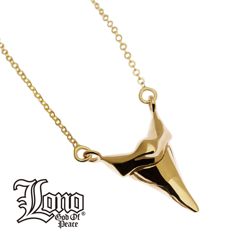 【P5+クーポン有】ハワイアンジュエリー ネックレス ペンダント 14K イエロー ピンク ホワイト ゴールド LONO ロノ 40or45cm シャークトゥー...
