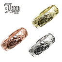 【P5+クーポン有】ハワイアンジュエリー リング 指輪 ゴールド 14K 14金 イエロー ピンク ホワイト 号 幅 LONO ロノ バレルリング 6mm プル...