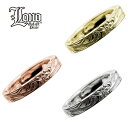【母の日】 ハワイアンジュエリー リング 指輪 ゴールド 14K 14金 イエロー ピンク ホワイト 号 幅 LONO ロノ フラットリング 4mm プルメリア...
