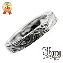 ハワイアンジュエリー リング 指輪 シルバー925 号 幅 LONO ロノ 波 プルメリア 花 サイドデザイン 彫り メンズ レディース ブランド プレゼント 誕生日 記念日 【送料無料】 人気 ピンキーリング ペアリング ギフト 金属アレルギー 【刻印可能】