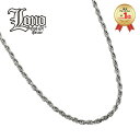 ハワイアンジュエリー チェーン シルバー925 LONO ロノ ロープチェーン スクリュー 45cm × 幅1.5mm ネックレス シンプル メンズ レディース ブランド プレゼント 誕生日 記念日 【送料無料】 男 女 人気 ギフト lmaハワイ 金属アレルギー