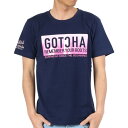【アウトレット】ガッチャ Gotcha JPN加工ピンクグラデTEE (ネ-ビ-)