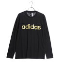 アディダス adidas メンズ 長袖Tシャツ M ESSENTIALS ビッグリニアロゴ 長袖Tシャツ CE0215