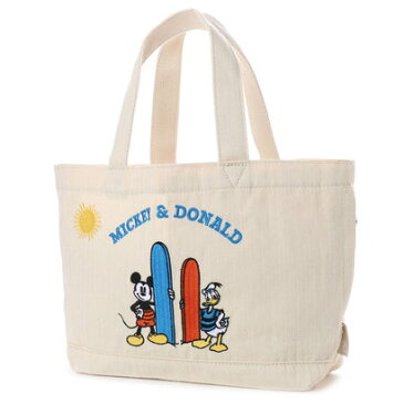 ルートート ROOTOTE SC.デリ.刺繍Disney-A Surf （アイボリー）