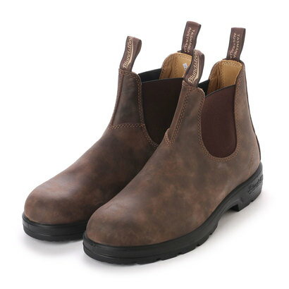 ブランドストーンBlundstoneラウンドトゥサイドゴアブーツBS585(オイルレザー)(ラスティックブラウン)