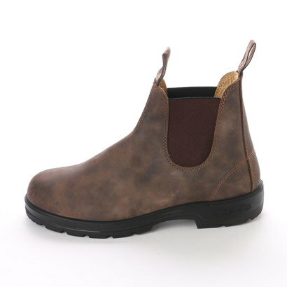 ブランドストーンBlundstoneラウンドトゥサイドゴアブーツBS585(オイルレザー)(ラスティックブラウン)