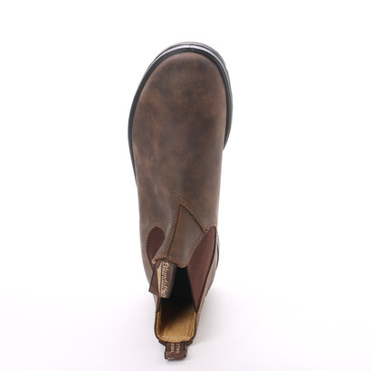 ブランドストーンBlundstoneラウンドトゥサイドゴアブーツBS585(オイルレザー)(ラスティックブラウン)